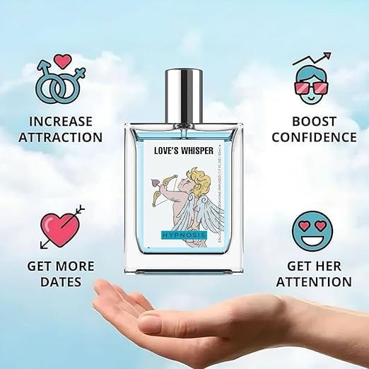 Love's Whisper Perfume, 50ML (Pack of 2), liquid formula, 50ml