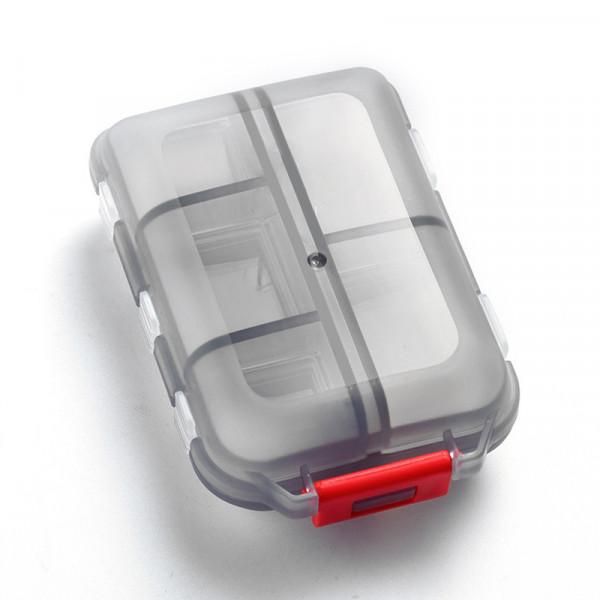 Double Layer Pill Organizer, Compact Medication Case (Pack of 1, Random Color)