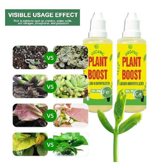 Plant Boost Organic Liquid Biofertilizer for All Crops (Pack of 2)