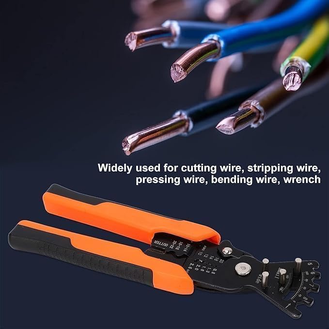 5-in-1 Multifunctional Wire Stripper and Cutter Pliers (HT46)