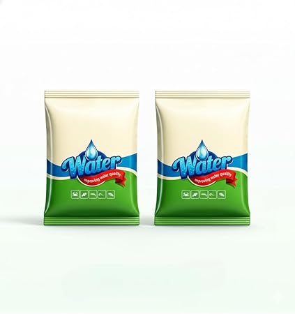 Two packs of pond water clarifier and algae control powder