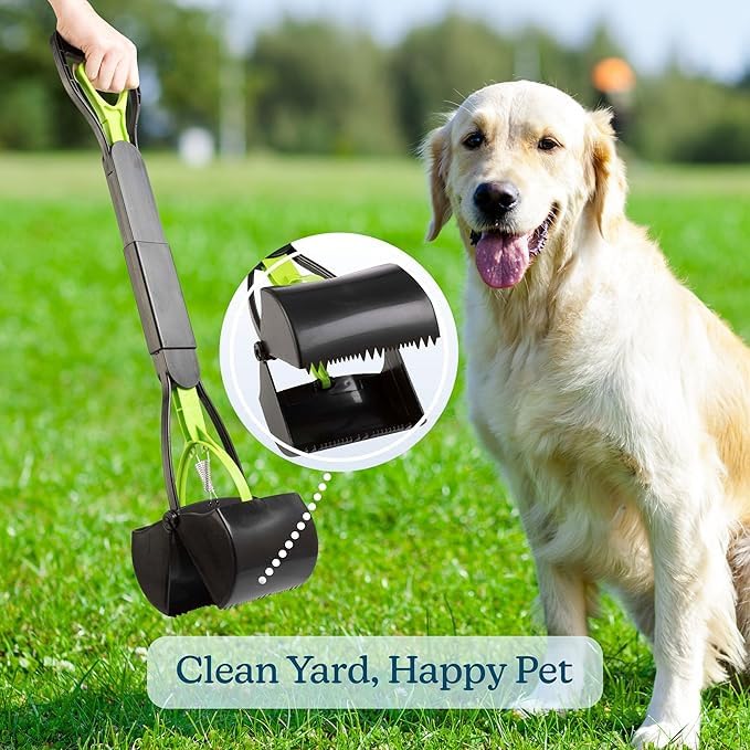Dog Poop Scooper - Portable Waste Picker for Pets