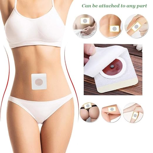 Health & Acupressure Slim Patch for Metabolism Support - Pack of 30