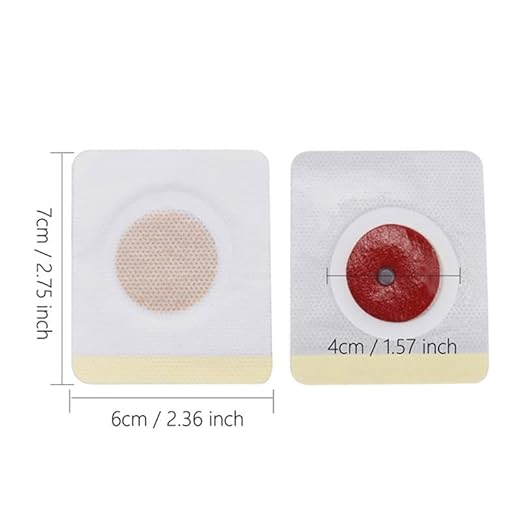 Health & Acupressure Slim Patch for Metabolism Support - Pack of 30