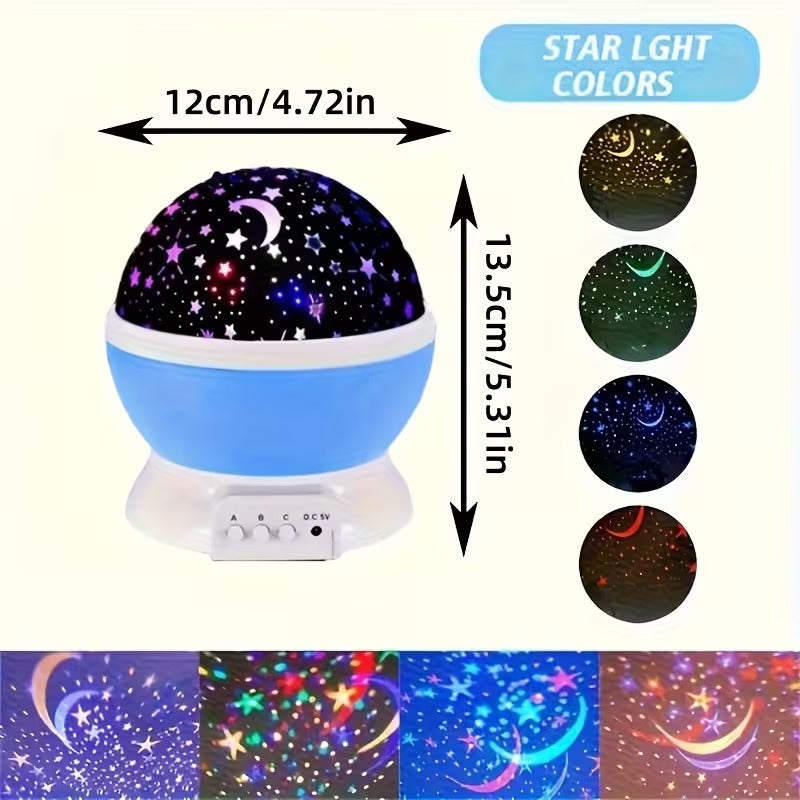 Star Master Galaxy Projector Night Lamp for Bedroom and Home Decor