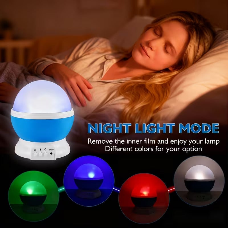 Star Master Galaxy Projector Night Lamp for Bedroom and Home Decor
