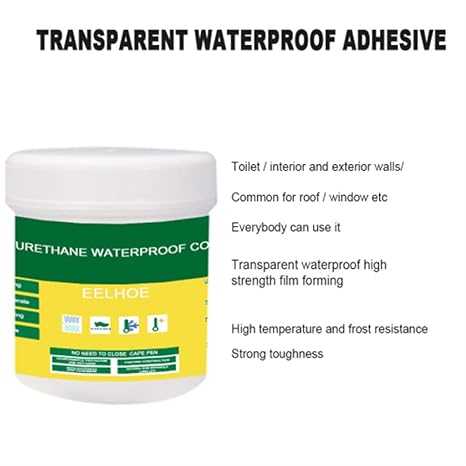 Sealant Waterproof Glue Invisible Paste - Polyurethane Based Water-Resistant Sealant