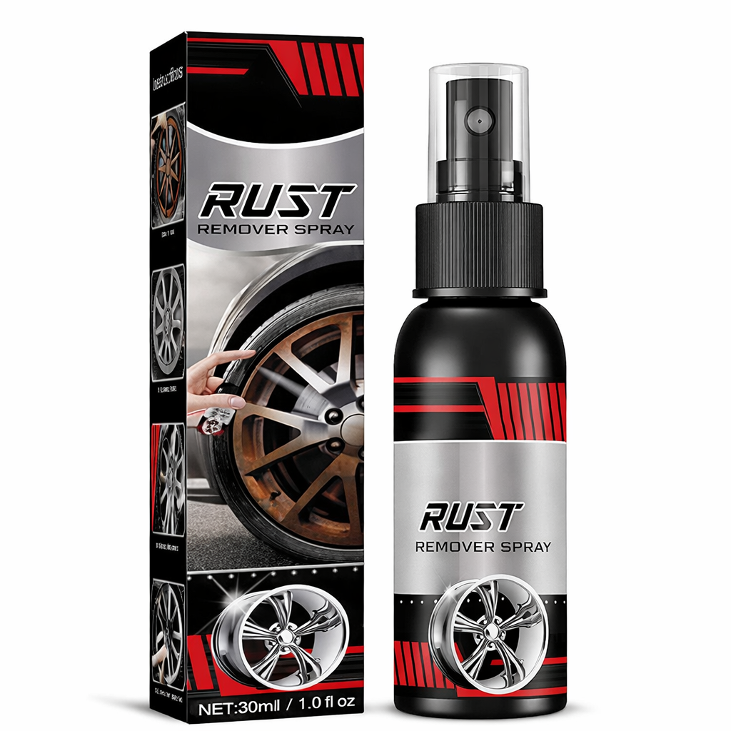 Multipurpose Car Rust Remover Spray for Door Handles, Bikes, and Trucks (Pack of 2)