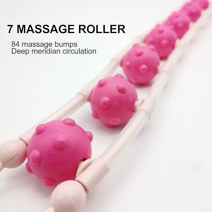 Massage Roller Strap - Thermoplastic Elastomer Manual Massager