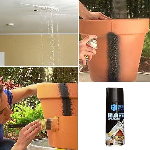 Waterproof Leak Sealant Repair Spray, Industrial Strength Coating
