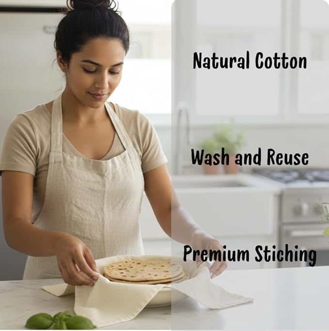 Cotton Roti Cloth for Kitchen Use