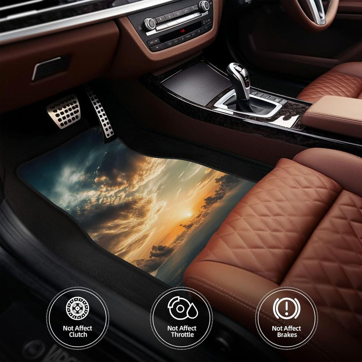 Car Mats Protection Rugs (4-Piece Set)