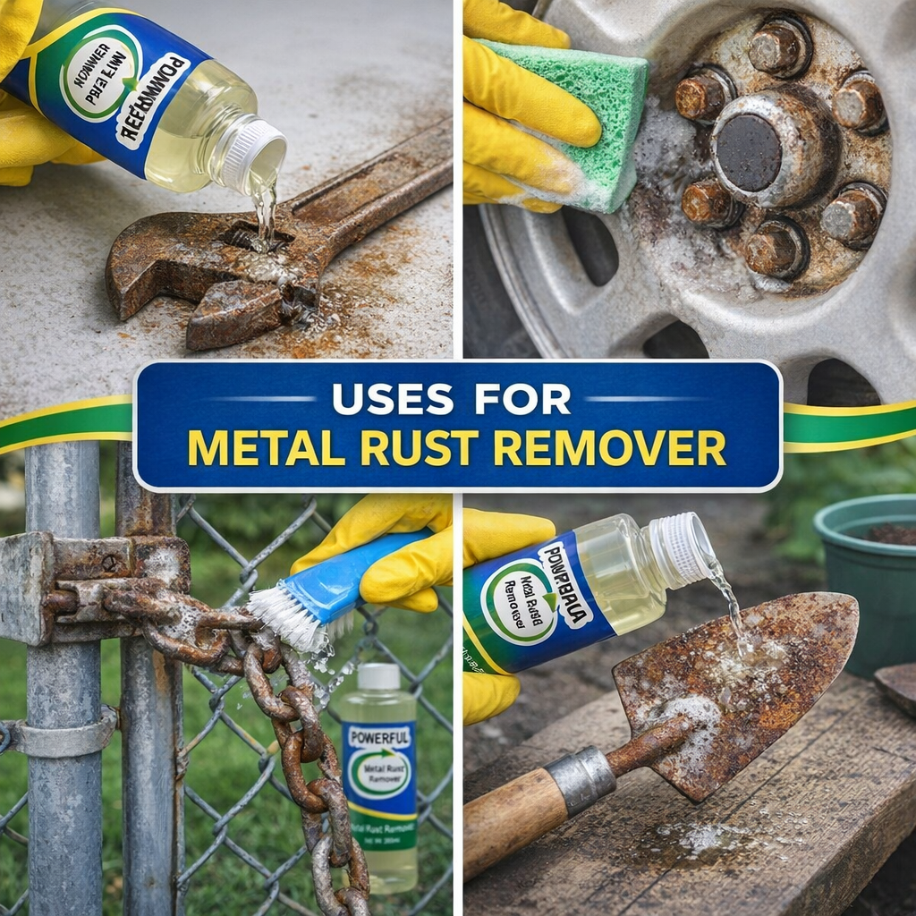 Powerful Metal Rust Remover Spray - Pack of 2