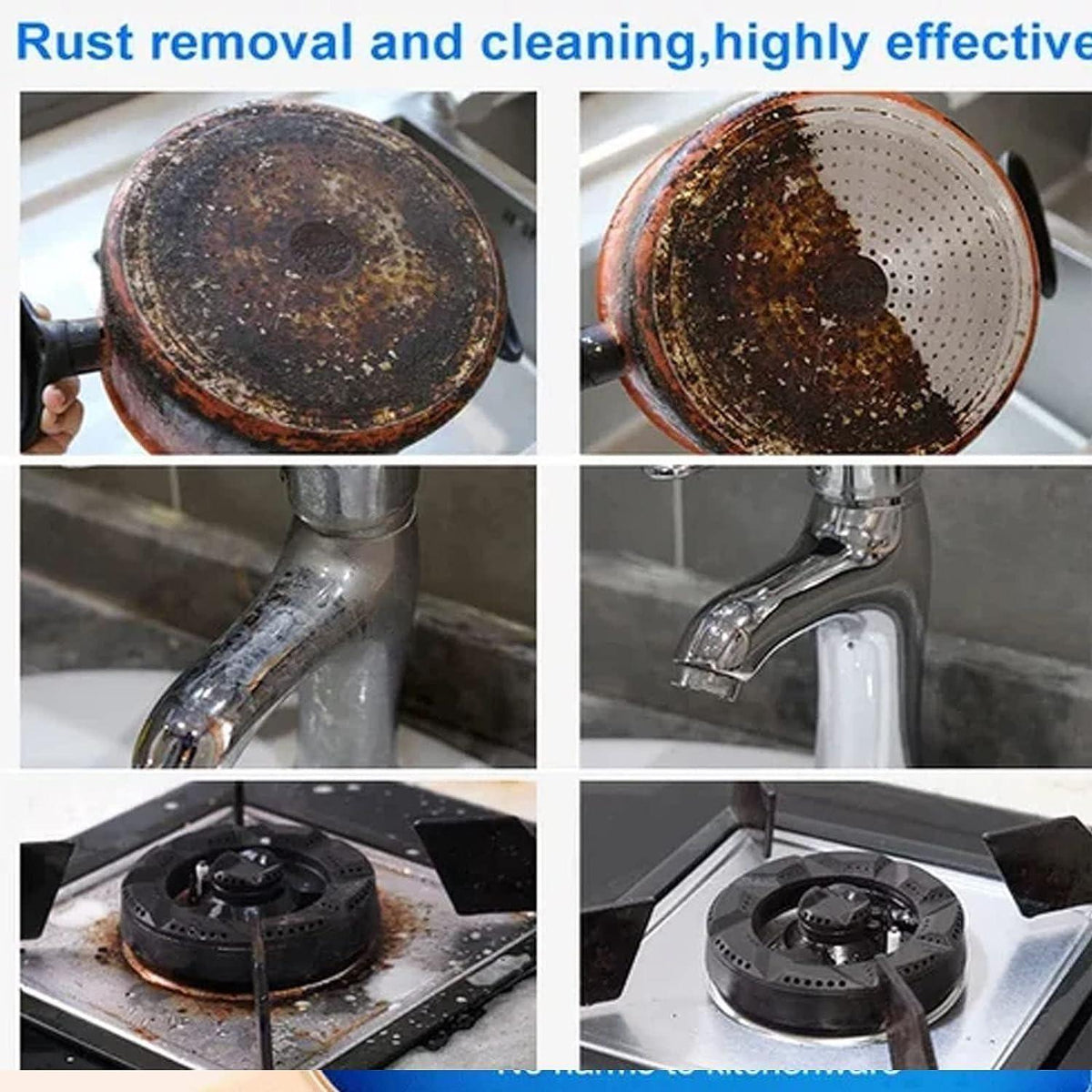 Foam Rust Remover Powder - Pack of 2