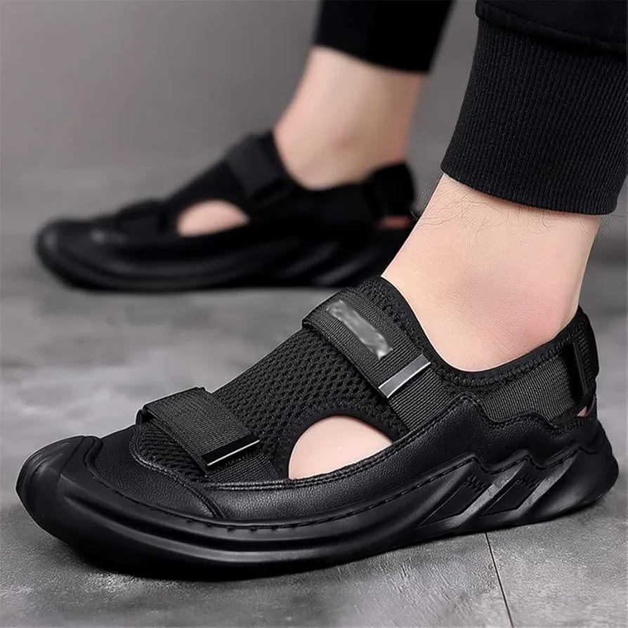 Men's Soft Sole Sandals - Large Size Comfortable Footwear
