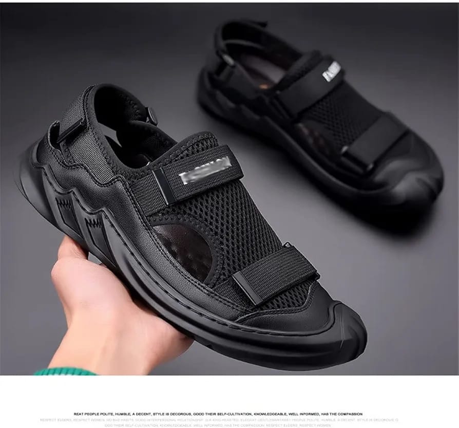 Men's Soft Sole Sandals - Large Size Comfortable Footwear