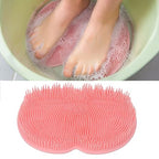 Deep Cleansing Exfoliating Foot Scrubber, Anti-Slip, silicone