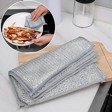 Multifunctional Non-Scratch Wire Dishcloth (Pack of 10)