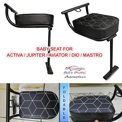 Auto Pearl Folding Baby Car Seat with Patterned Stitching