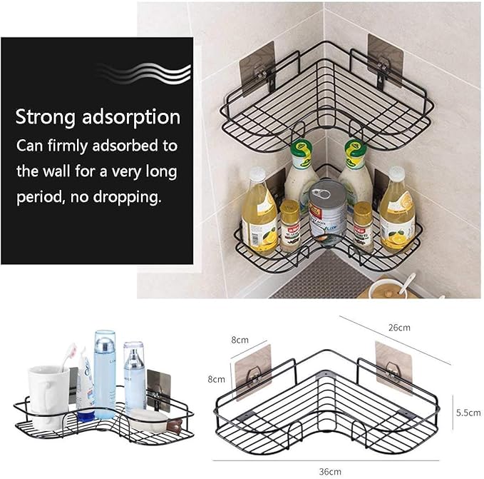 Corner Rack and Shelf Organizer, Pack of 1