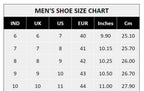 Mens Casual Shoes with Rubber Sole and PU Lining