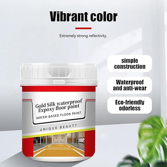 Quick & Dry Anti-Slip Water-Based Floor Paint, 250g Blue - Pack of 2