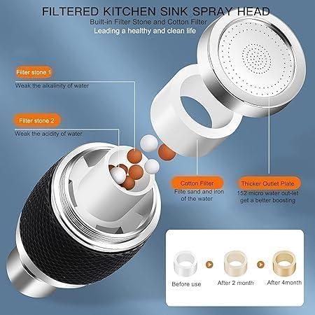 3 Modes kitchen Tap Sink Faucet