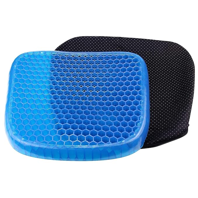 Egg Sitter Support Cushion - Flexible Silicone Gel Seat Pad