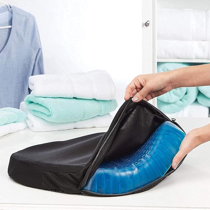 Egg Sitter Support Cushion - Flexible Silicone Gel Seat Pad
