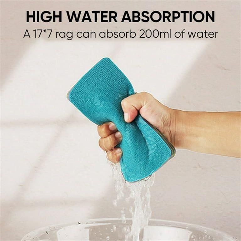 Rainbow Microfiber Dish Cleaning Sponges, microfiber