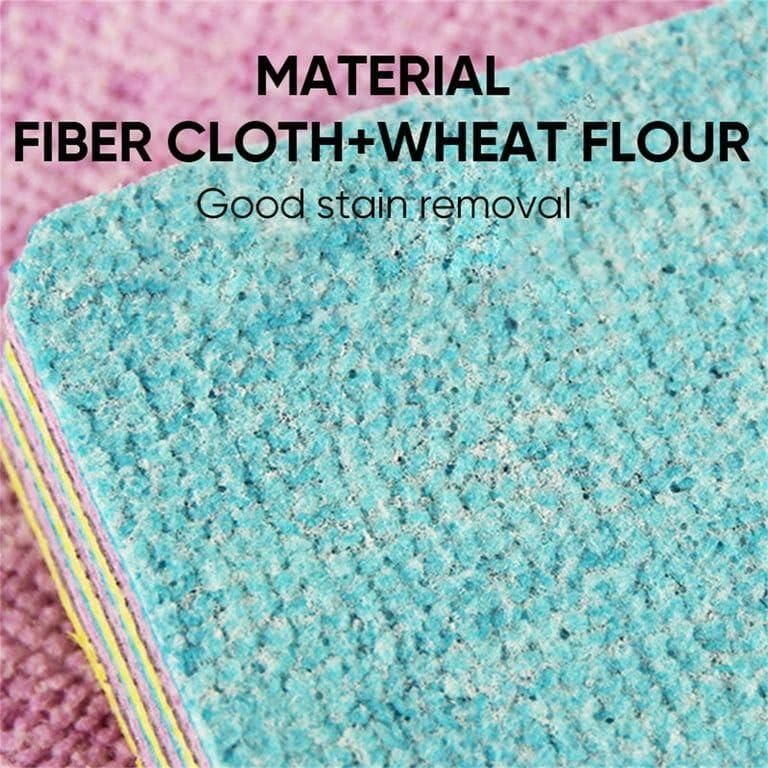 Rainbow Microfiber Dish Cleaning Sponges, microfiber