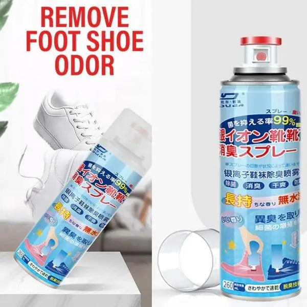 Shoe Deodorant Spray, 400g Refreshing Footwear Odor Neutralizer