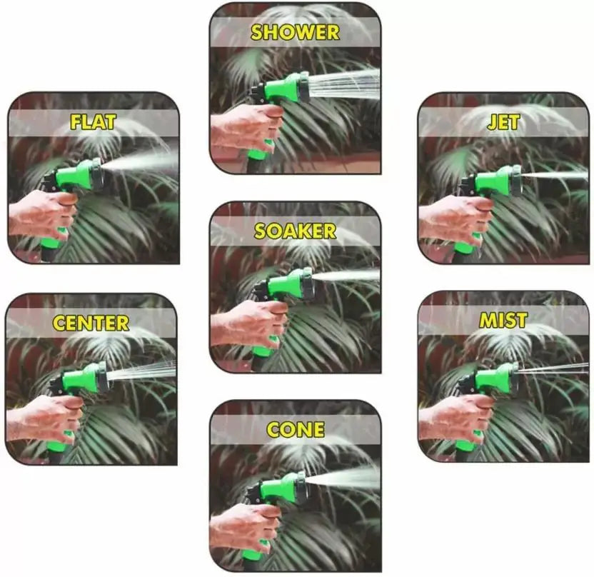 4-in-1 Water Spray Gun with Adjustable Hose Nozzle