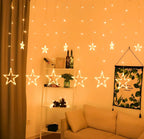 Decorative Star Curtain Lights