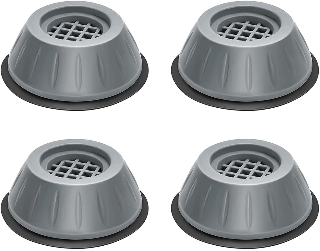 Anti-Vibration Pads for Washing Machine, 4-Piece Shock Absorber Feet Set