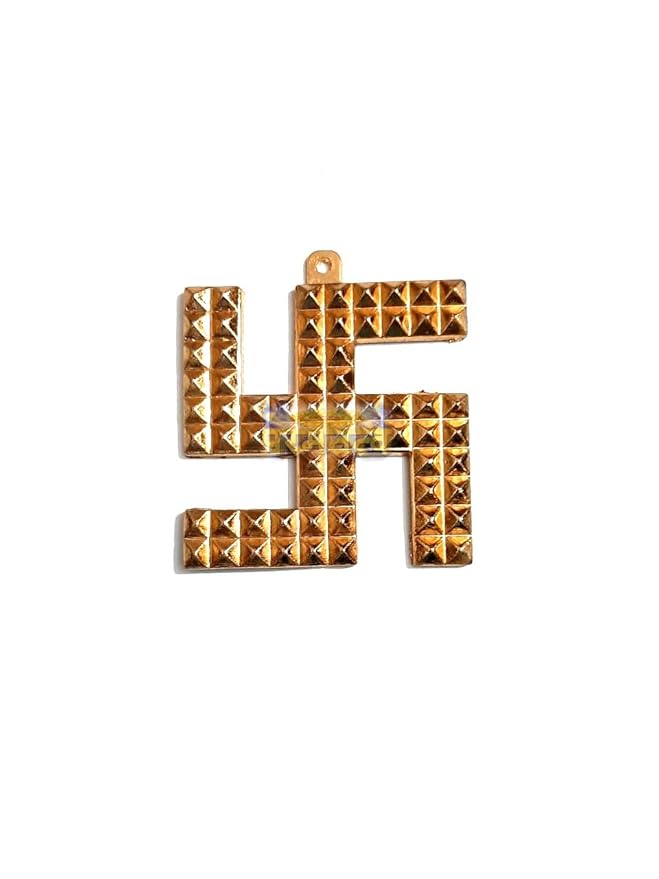 Brass Metal Swastikam Vastu Symbol for Home Decor
