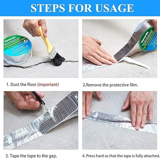 Aluminium Flashing Tape for Waterproofing and Crack Repair