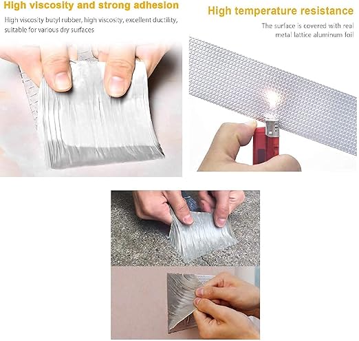 Aluminium Flashing Tape for Waterproofing and Crack Repair