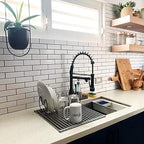 The Sink Dish Drying Rack, stainless steel