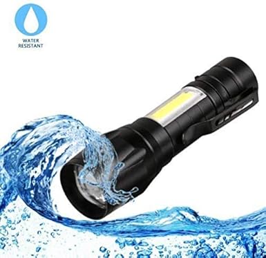 Small Mini Pocket Torch Emergency Light - Aluminium Construction