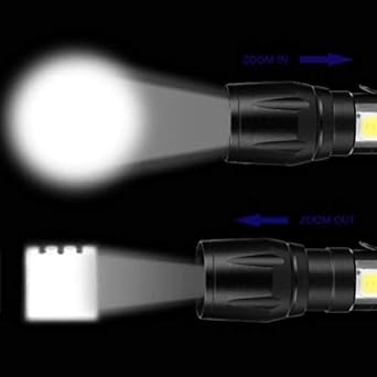 Small Mini Pocket Torch Emergency Light - Aluminium Construction