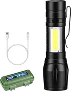 A small aluminium pocket torch for emergency light usage