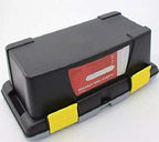 Compact Plastic Tool Box with Organizer for Household Maintenance