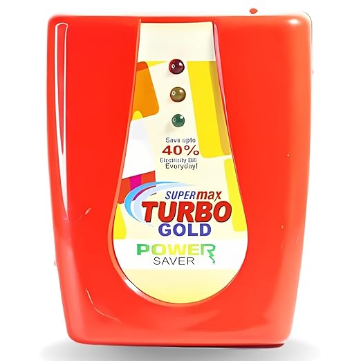Turbo Gold Power Saver Electricity Saving Device, single white plug-in unit