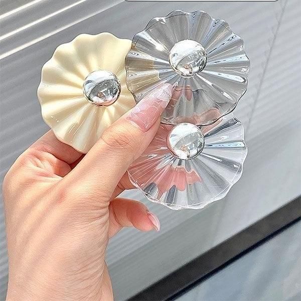 Petal Shaped Adhesive Wall Hooks, pack of 5