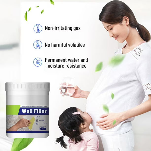 Wall Filler Quick And Easy Repair Paste - Pack of 2