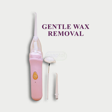 Manual ear wax cleaning tool in a single pack