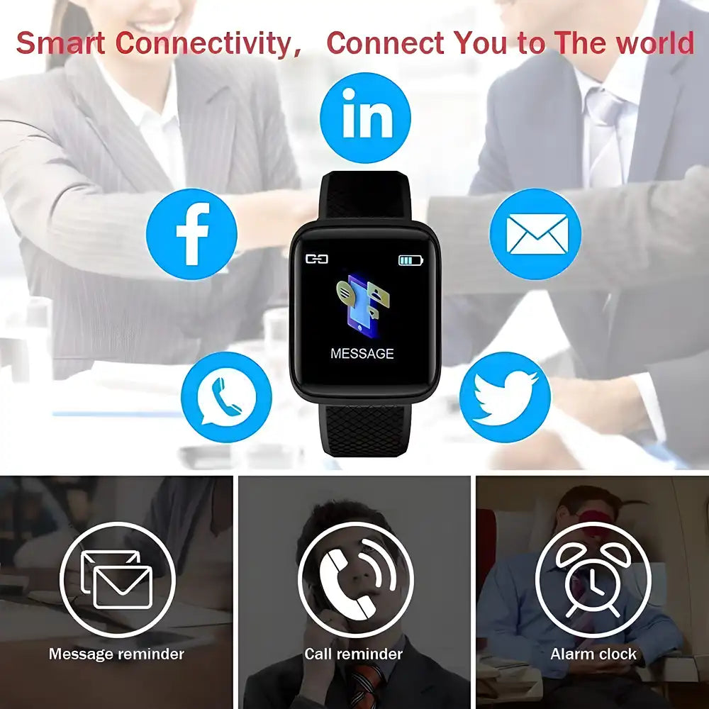 D 116 Smart Fitness Band - Activity and Health Tracker