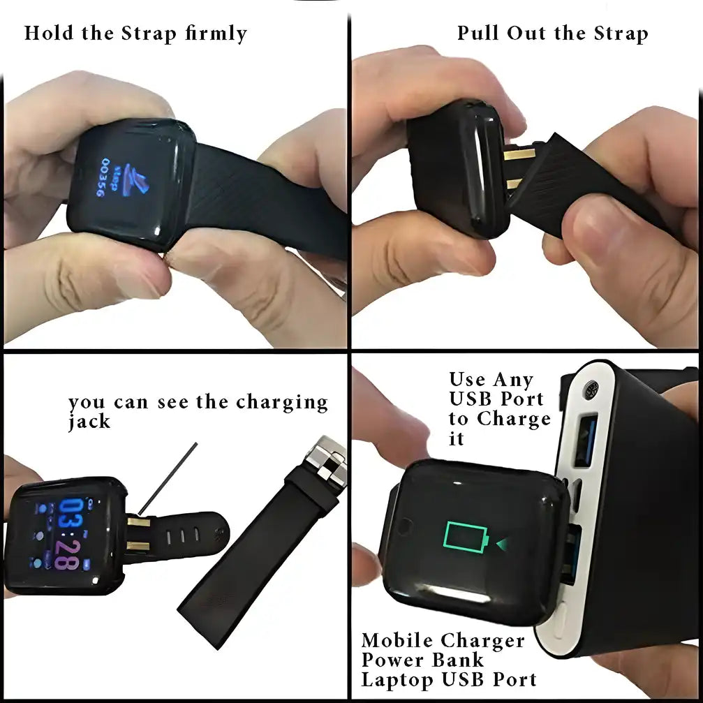 D 116 Smart Fitness Band - Activity and Health Tracker