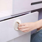Self Stick Instant Handle for Cabinets and Windows, Set of 4